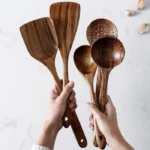 Kit Utensilios De Cozinha 7 Pecas De Madeira Vipzio 16