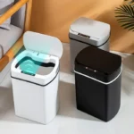 Lixeira Para Banheiro E Cozinha Automatica Com Sensor 15l Vipzio 11