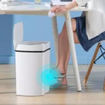 Lixeira Para Banheiro E Cozinha Automatica Com Sensor 15l Vipzio 6