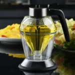 Meleira De Vidro Porta Mel Dispenser Com Base Inox Vipzio 10