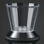 Meleira De Vidro Porta Mel Dispenser Com Base Inox Vipzio 8