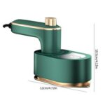 Mini Ferro De Passar Roupas A Vapor Portatil Vipzio