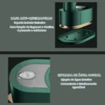 Mini Ferro De Passar Roupas A Vapor Portatil Vipzio 8