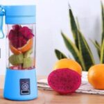 Mini Liquidificador Portatil Usb Com 6 Laminas Vipzio