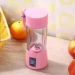 Mini Liquidificador Portatil Usb Com 6 Laminas Vipzio 3