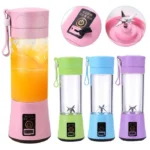 Mini Liquidificador Portatil Usb Com 6 Laminas Vipzio 3