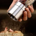Moedor De Pimenta E Temperos Manual Inox 2 Em 1 Vipzio 2