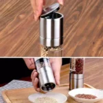 Moedor De Pimenta E Temperos Manual Inox 2 Em 1 Vipzio 3
