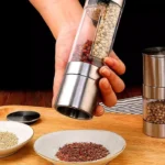 Moedor De Pimenta E Temperos Manual Inox 2 Em 1 Vipzio 4