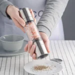 Moedor De Pimenta E Temperos Manual Inox 2 Em 1 Vipzio 8