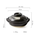 Panela De Ceramica Para Culinaria Asiatica Vipzio 2