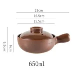 Panela De Ceramica Para Culinaria Chinesa Vipzio