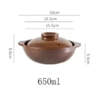 Panela De Ceramica Para Culinaria Chinesa Vipzio 3