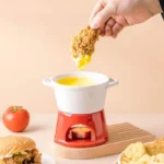 Panela De Fondue De Queijo E Chocolate Ceramica Vipzio 10