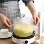 Panela De Vidro Para Sopa De 1350ml Vipzio 6