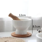Pilao Com Macerador De Ceramica Base De Madeira Vipzio 2