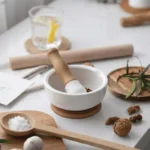 Pilao Com Macerador De Ceramica Base De Madeira Vipzio 8