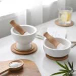 Pilao Com Macerador De Ceramica Base De Madeira Vipzio 9