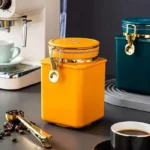 Porta Alimentos Pote Com Tampa Hermetico Para Cafe Vipzio 8