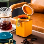 Porta Alimentos Pote Com Tampa Hermetico Para Cafe Vipzio 9