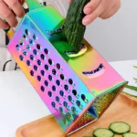 Ralador De Queijo E Legumes Multifuncional Inox Vipzio 12