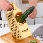 Ralador De Queijo E Legumes Multifuncional Inox Vipzio 6
