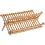 Suporte De Bambu Dobravel Para Secagem De Pratos Vipzio 2