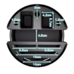 Suporte Para Facas Porta Utensilios De Cozinha Vipzio 3