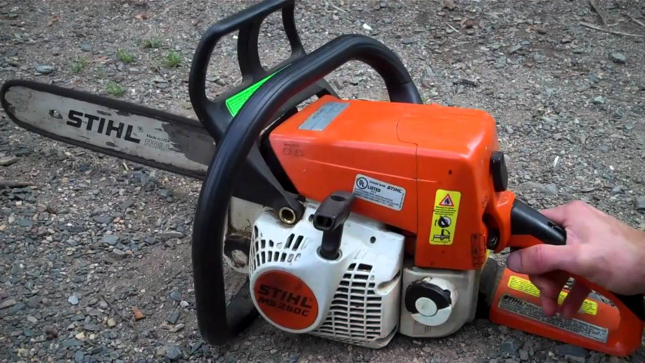 A Motosserra Stihl MS 250