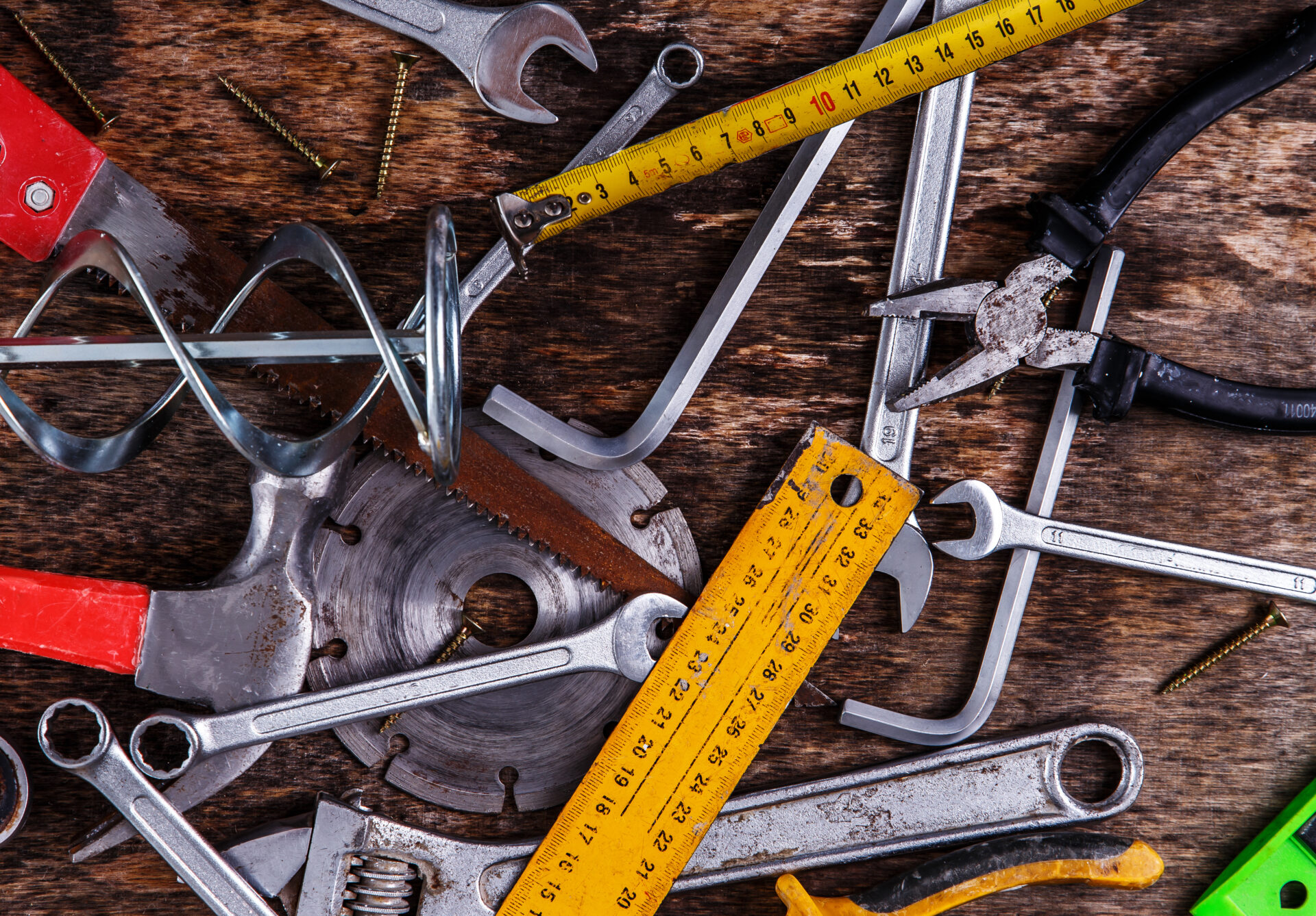 Ferramentas Certas para Construção.