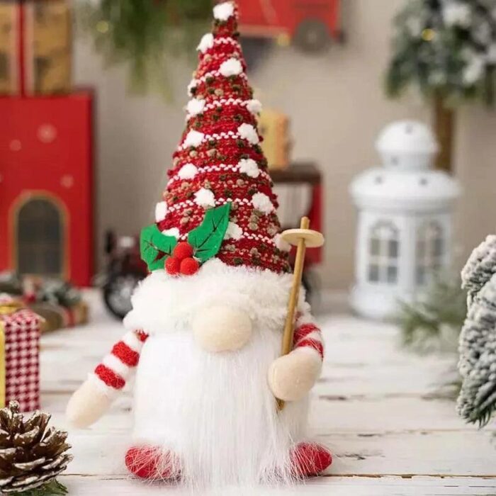 O Gnomo de Natal com LED de 30 cm traz um toque do folclore nórdico, iluminando sua decoração festiva com charme e protecção. Com um design adorável e detalhes iluminados, esse gnomo é perfeito para aditar um toque mágico à sua morada durante as festas de termo de ano.