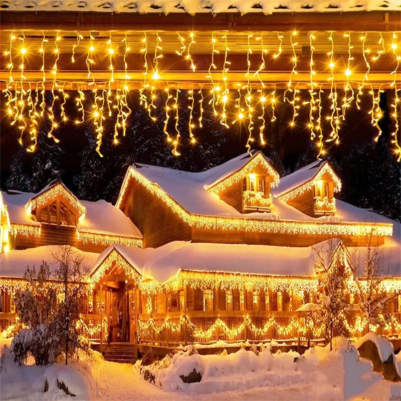 Levante varal de luzes natalinas de 5 metros traz um toque mágico à sua decoração festiva. Com uma iluminação sumptuoso e encantadora, ele é perfeito para iluminar ambientes internos e externos, criando uma atmosfera acolhedora e festiva para as celebrações.