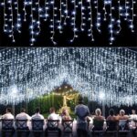 Levante varal de luzes natalinas de 5 metros traz um toque mágico à sua decoração festiva. Com uma iluminação sumptuoso e encantadora, ele é perfeito para iluminar ambientes internos e externos, criando uma atmosfera acolhedora e festiva para as celebrações.