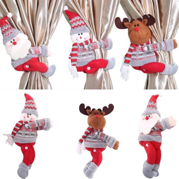 O Prendedor de Cortinado Natalino VipZio traz a origem do Natal para cada pormenor da sua decoração. Com um design sofisticado, ele adiciona um charme festivo às suas cortinas, criando um envolvente hospitaleiro, iluminado e satisfeito, ideal para festejar as festas de termo de ano. Um pequeno toque de magia que transforma o espaço.