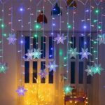 O Varal Seduzido de Luzes com Flocos de Neve VipZio traz toda a magia do inverno para sua decoração natalina. Com flocos de neve delicados que emitem uma luz suave, esse varal cria uma atmosfera acolhedora e encantadora, perfeita para envolver seu envolvente no clima festivo do Natal.