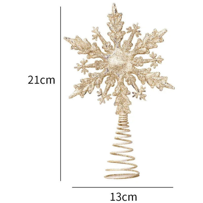 A Estrela Sumptuoso para Topo de Árvore de Natal da VipZio é o inferior perfeito para dar o aprimoramento final à decoração da sua árvore. Com um design elegante e luminoso, essa estrela proporciona um charme clássico e encantador, agregando sofisticação à sua celebração natalina.