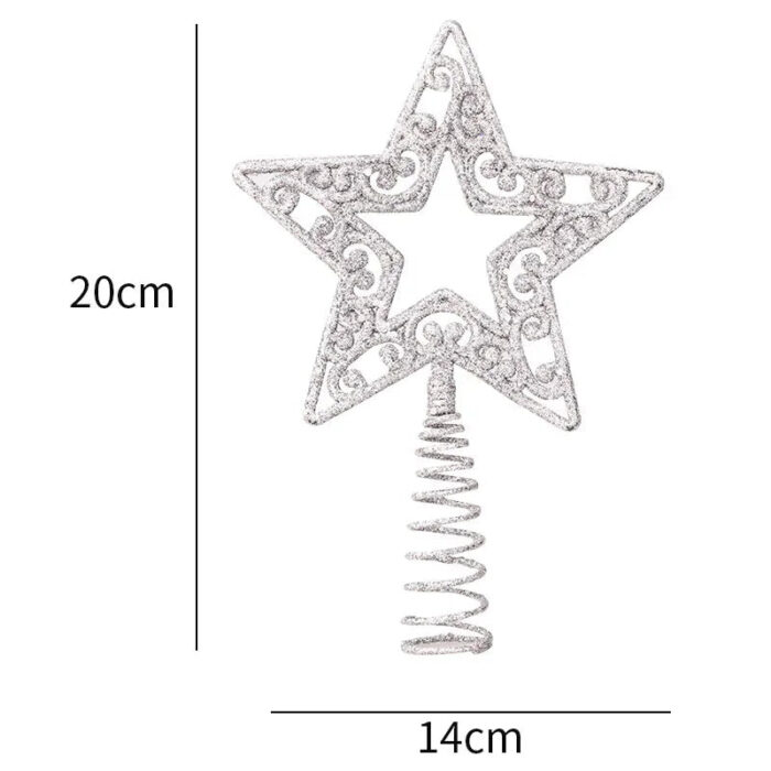 A Estrela Sumptuoso para Topo de Árvore de Natal da VipZio é o inferior perfeito para dar o aprimoramento final à decoração da sua árvore. Com um design elegante e luminoso, essa estrela proporciona um charme clássico e encantador, agregando sofisticação à sua celebração natalina.