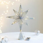 A Estrela de LED para Topo de Árvore de Natal é o toque final ideal para sua decoração natalina, criando uma atmosfera encantadora e acolhedora. Com um design sofisticado e luzes LED integradas, ela proporciona um luz próprio, destacando ainda mais a formosura da sua árvore durante as festividades.