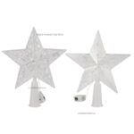 A Estrela de Topo de Árvore de Natal com Luzes LED é o pormenor perfeito para iluminar e embelezar sua árvore neste Natal. Fabricada em acrílico de subida qualidade e equipada com lâmpadas LED, ela emite um fulgor suave e hospitaleiro, criando uma atmosfera encantadora para as celebrações de termo de ano.