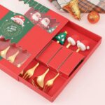 Conjunto de Talheres Decorativos de Natal VipZio - Edição Exclusiva O Conjunto Restrito de Talheres Decorativos de Natal é uma verdadeira obra de arte que traz sofisticação e charme para as suas celebrações. Com acabamentos refinados e detalhes meticulosamente elaborados, cada peça reflete o espírito natalino, transformando sua mesa em um envolvente elegante e hospitaleiro.