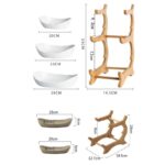 A Fruteira de Mesa Cesta de Frutas VipZio vai além de sua função prática – ela é uma peça elegante e multifuncional. Perfeita para embelezar mesas, organizar frutas frescas ou servir aperitivos com sofisticação. Com seu design em bambu, ela transforma qualquer envolvente, trazendo estabilidade entre utilidade e estilo.