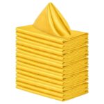 Os guardanapos de cetim da risca VipZio são a escolha perfeita para dar um toque de sofisticação e elegância à sua mesa de jantar. Com um retoque impecável, eles são confeccionados em cetim de subida qualidade, proporcionando um visual refinado e hospitaleiro para suas refeições.