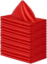 Os guardanapos de cetim da risca VipZio são a escolha perfeita para dar um toque de sofisticação e elegância à sua mesa de jantar. Com um retoque impecável, eles são confeccionados em cetim de subida qualidade, proporcionando um visual refinado e hospitaleiro para suas refeições.