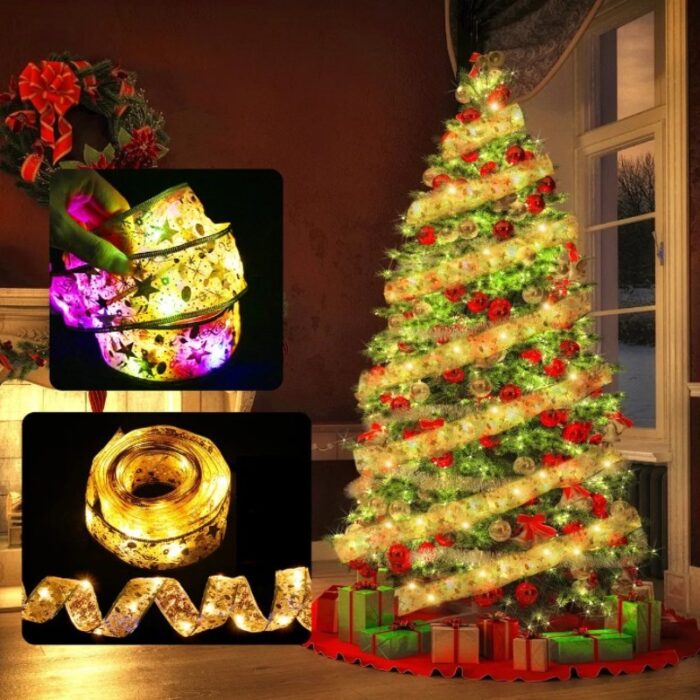A Fita LED Decorativa Iluminada para Árvore de Natal VipZio transforma sua árvore em uma exibição cintilante e encantadora, trazendo a núcleo e o feitiço do Natal para seu lar. Deixe sua árvore radiante e crie uma atmosfera acolhedora e festiva.