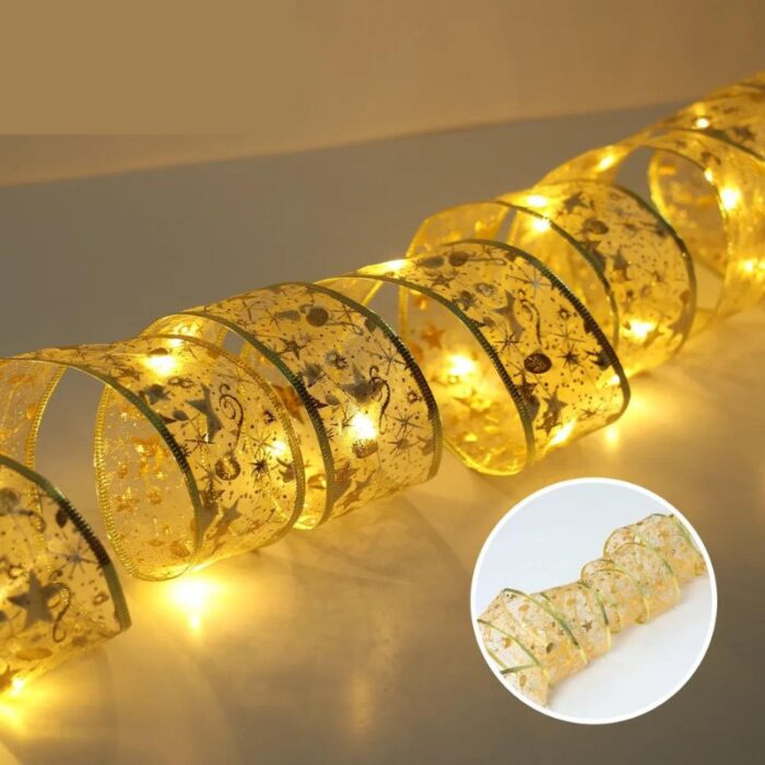 A Fita LED Decorativa Iluminada para Árvore de Natal VipZio transforma sua árvore em uma exibição cintilante e encantadora, trazendo a núcleo e o feitiço do Natal para seu lar. Deixe sua árvore radiante e crie uma atmosfera acolhedora e festiva.