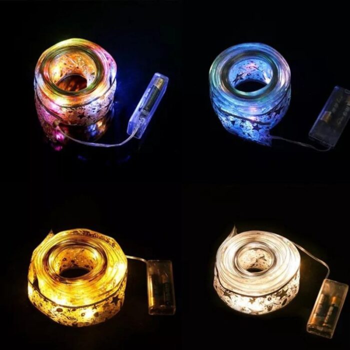 A Fita LED Decorativa Iluminada para Árvore de Natal VipZio transforma sua árvore em uma exibição cintilante e encantadora, trazendo a núcleo e o feitiço do Natal para seu lar. Deixe sua árvore radiante e crie uma atmosfera acolhedora e festiva.