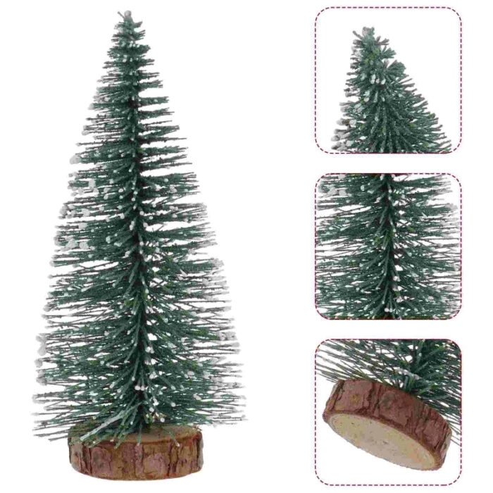 A Mini Árvore de Natal Nevado com Pinho para Decoração VipZio é a escolha ideal para fabricar um envolvente natalino encantador. Com seu design quebradiço de pinho tapado de neve, essas pequenas árvores são perfeitas para decorar mesas, prateleiras e diversos outros espaços, trazendo um toque de magia e calor à sua decoração de Natal.