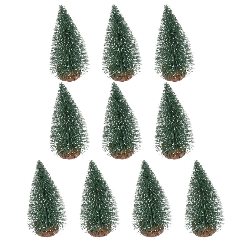 A Mini Árvore de Natal Nevado com Pinho para Decoração VipZio é a escolha ideal para fabricar um envolvente natalino encantador. Com seu design quebradiço de pinho tapado de neve, essas pequenas árvores são perfeitas para decorar mesas, prateleiras e diversos outros espaços, trazendo um toque de magia e calor à sua decoração de Natal.