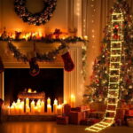 A Decoração Natalina VipZio com o Papai Noel Subindo a Escada é um item encantador que traz o clima festivo do Natal para qualquer envolvente. Com uma escada iluminada por luzes LED de tom quente, esse enfeite cria um efeito visual esplêndido, perfeito para decorar sua mansão ou espaço mercantil durante as celebrações de término de ano.