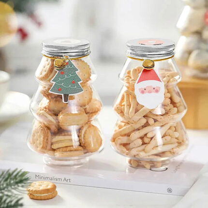 O Pote de Natal com Formato de Árvore e Boneco de Neve VipZio é perfeito para dar um charme próprio às suas comemorações de termo de ano. Com um design criativo e funcional, esse pote é ideal para armazenar bebidas, tornando o momento ainda mais recreativo e temático. Perfeito para sucos, milkshakes, chuva e muito mais